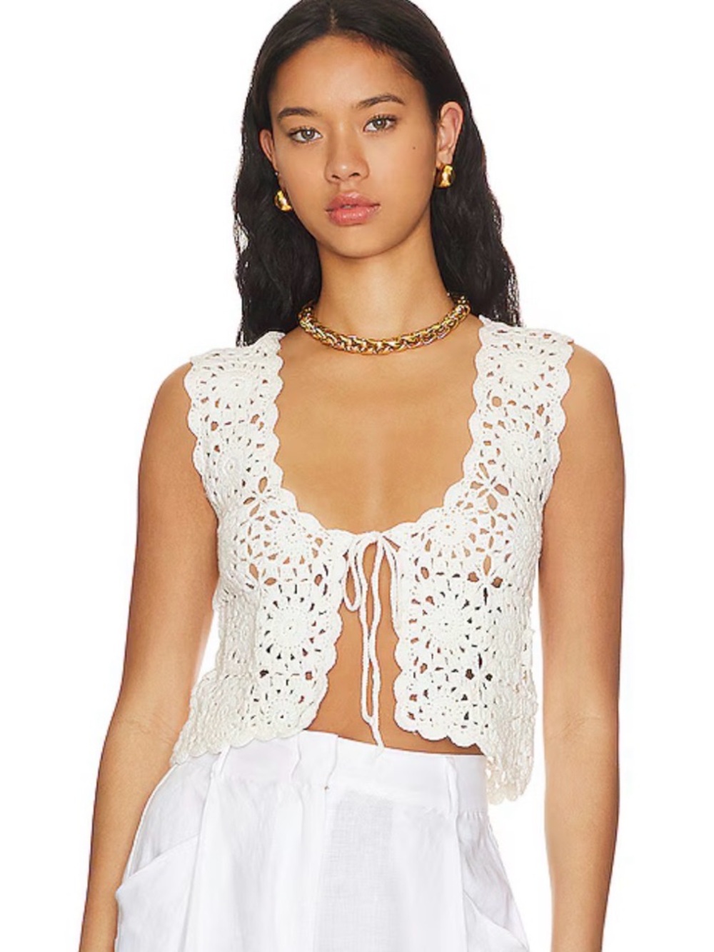 Lovers and Friends crochet top